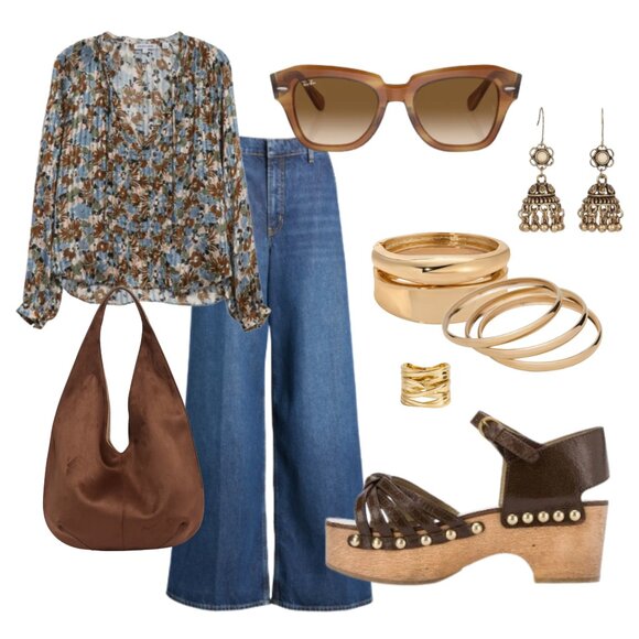 CHANEL Dark Brown Leather Platform Clog Sandals | 2.75” Heel | Size 39 - Picture 11 of 15